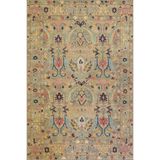rugs modern Orman Çiçekli Baklavalı Desenli Dokuma Taban Halı ve Yıkanabilir Halı aloha88, 140 x 200