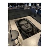 rugs modern Örtülü Kadın Etnik Desenler Dokuma Taban Yıkanabilir Halı miraface36, 140 x 200