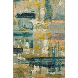 rugs modern Pastel Boyalı Çizgili Dekoratif Yıkanabilir Halı miravip8979, 140 x 200