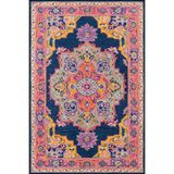 rugs modern Pembe Geoemtrik ve Geleneksel Desenli Dekoratif Yıkanabilir Halı miravip8277, 70 x 120