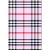rugs modern Pembe Kırmızı Siyah Motifli Geometrik Dokuma Taban Ve Dekoratif Yıkanabilir Halı Miravip8508, 150 x 150