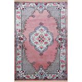 rugs modern Pembe Temalı Geleneksel Motif Desenli Kreatif Vintage Dekoratif Halı 2464, 80 x 300