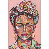 rugs modern Pembe Tonlu Kadın Hasır Dokuma Taban Halı miravip1143, 75 x 200