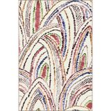 rugs modern Piksel Yapraklı Dokuma Taban Halı ve Yıkanabilir Halı miravip10475, 140 x 200