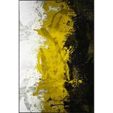 rugs modern Renkli Duvar Boyalı Temalı Dokuma Taban Halı ve Yıkanabilir Halı miravip9828, 150 x 300
