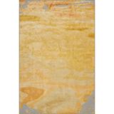 rugs modern Sarı Temalı Soyut Desenli Kreatif Modern Dekoratif Halı 3993, 140 x 200