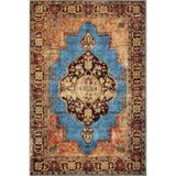 rugs modern Sarı Yıldızlı Geleneksel Baklavalı Çiçekli Dokuma Taban Yıkanabilir Halı miravip8927, 75 x 200