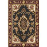 rugs modern Seccade Temalı Desenli Dokuma Taban Halı Ve Yıkanabilir Halı Miravip10026, 100 x 100