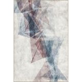 rugs modern Soft Geometrik Desenli Dokuma Taban Halı ve Yıkanabilir Halı miravip10165, 140 x 200