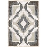 rugs modern Soyut Geometrik Temalı Desenli Dokuma Taban Halı ve Yıkanabilir Halı miravip9975, 140 x 200