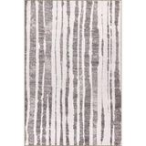 rugs modern Soyut Renklerde Vintage Dik Çizgili Motifli Desenli Dokuma Taban Halı miravip1003, 140 x 200