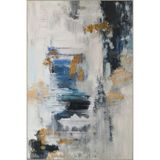 rugs modern Sulu Boyalı Temalı Dokuma Taban Halı Ve Yıkanabilir Halı Miravip9831, 100 x 100