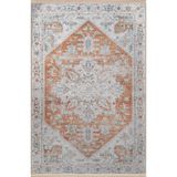 rugs modern Turuncu Bej Temalı Geleneksel Motif Desenli Vintage Dekoratif Halı 2831, 120 x 180