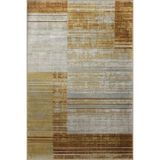 rugs modern Turuncu Bej Temalı Soyut Desenli Kreatif Modern Dekoratif Halı 2857, 80 x 240
