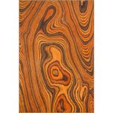 rugs modern Turuncu Bulanık Desenli Dokuma Taban Halı ve Yıkanabilir Halı miravip10396, 100 x 250