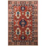 rugs modern Turuncu Mavi Temalı Etnik Çiçek Geleneksel Motif Desenli Vintage Dekoratif Halı 2666, 100 x 250