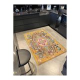 rugs modern Turuncu Renkli Geleneksel Dekoratif Halı Miravip303, 100 x 100