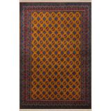 rugs modern Turuncu Temalı Çok Renkli Etnik Geleneksel Motif Desenli Vintage Dekoratif Halı 2697, 120 x 200