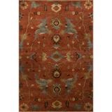 rugs modern Turuncu Temalı Çok Renkli Karma Çiçek Desenli Kreatif Modern Dekoratif Halı 2992, 120 x 200