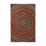 rugs modern Turuncu Temalı Geleneksel Motif Etnik Desenli Vintage Dekoratif Halı 5269, 100 x 250