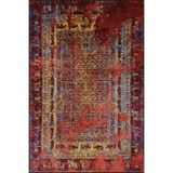 rugs modern Vintage Boyalı Renkli Yıkanabilir Dokuma Taban Halı miravip1047, 140 x 200