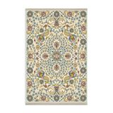 rugs modern Vintage Çini Desen Bej Etnik Desenli Dokuma Taban Dijital Baskılı Halı Mira 1390, 100 x 150
