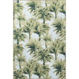 rugs modern Yeşil Temalı Karma Ağaç Desenli Kreatif Modern Dekoratif Halı 3398, 140 x 200
