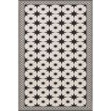rugs modern Yıldızlı Desenli Dekoratif Ve Dokuma Taban Yıkanabilir Halı Miravip8872, 100 x 100