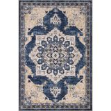 rugs modern Yıldızlı Geleneksel Baklavalı Çiçekli Dokuma Taban Yıkanabilir Halı miravip8926, 75 x 200