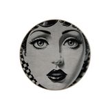 rugs modern Yuvarlak Dama ve Kadın Desenli Dokuma Taban Yıkanabilir Halı miraface20, 80 x 80