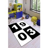 Rugviva Kaymaz Tabanlı Halı Çocuk Kd60, Besiktas, 120 X 180
