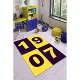 Rugviva Kaymaz Tabanlı Halı Çocuk Kd61 Fenerbahce, Fenerbahce, 160 X 230