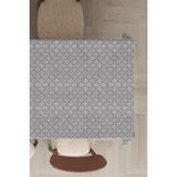 RugViva Leke Tutmayan Leke Tutmayan Dokuma Elit Yıkanır Kumaş Sade Desen Masa Örtüsü MSO082 - 140 x 180 cm - Gri