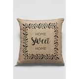 Rugviva Premium Tay Tüyü Dokuma Kumaş Çift Taraflı Hasır Görünümlü Kırlent Yastık Kılıfı 43X43Cm Krl184