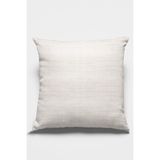 RugViva Premium Tay Tüyü Dokuma Kumaş Çift Taraflı Kırlent Yastık Kılıfı Sade Düz 43X43 Cm KRL088 - 43 x 43 cm - Vizon