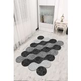 Rugviva RV316 Kaymaz Tabanlı Makinede Yıkanabilir Lazer Halı