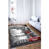 Rugviva RV337 Kaymaz Tabanlı Makinede Yıkanabilir London Halı