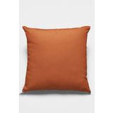 Rugviva Tarçın Sade Kırlent Kılıfı Döşemelik Tay Tüyü Premium Kumaş Tek Renk Düz 43X43Cm Krl020