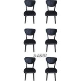 Ruhat Metal Mutfak Sandalye Cafe Sandalye Salon Sandalye 6 Adet