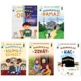 Ruhumun Ilaci Seti 5 Kitap (Namaz + Oruc + Hac - Zekat + Kelime İ Sehadet)