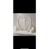 Ruhun Özgürlüğü Temalı Modern Heykel Soyut Minimalist Dekoratif Obje