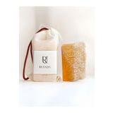 RUIADA %100 Doğal Kabak Lifli Sarı Kantoron Sabunu 130 gr. (Hand Made)