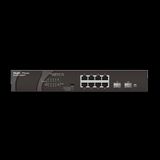 RUIJIE 8port RG-ES110GDS-P Gigabit 2X-SFP 120W Full PoE Yönetilemez Switch