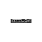 Ruijie Reyee RG-ES206GS-P 4 Port Gigabit + 2xgb RJ45/1XSFP Combo Uplink Cloud Yönetilebilir 54W Poe Metal Kasa Switch - Tek Seçenek