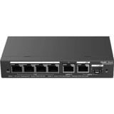 Ruijie Reyee RG-ES206GS-P 4 Port Poe 54W 1Xrj45 Uplink +1xsfp Combo Uplink Gigabit Poe Yönetilebilir Switch