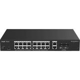 Ruijie Reyee RG-ES220GS-LP 16 Port Gigabit+2xgb RJ45/SFP Uplink Cloud Yönetilebilir 130W Poe Rackmount Switch - Tek Seçenek