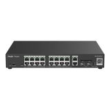 Ruijie Reyee RG-ES220GS-P 16 Port Gigabit 2XGB RJ45 SFP Uplink Cloud Yönetilebilir 240W Poe Switch