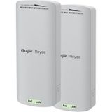 Ruıjıe Reyee RG-EST100-E 2.4ghz 300MBPS 500 Metre Ptp 70 Derece Dış Ortam 2 Lı Set Access Poınt(Adaptörlü)