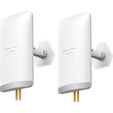 Ruijie Reyee RG-EST350 5 Ghz Dış Ortam Noktadan Noktaya 5 Km Menzilli 867 Mbps Access Point (2 Li Paket)