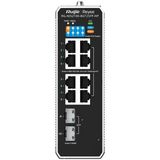 Ruijie Reyee RG-NIS2100-8GT2SFP-HP 8 Port Gigabit+ 2xgb Sfp Uplink 240W Poe Cloud Yonetilebilir Endustriyel Switch - Tek Seçenek